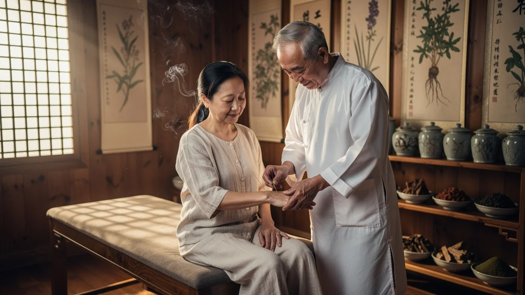 Découverte de la médecine traditionnelle chinoise séance après séance, ambiance apaisante et soins précis